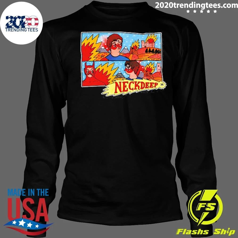 Neck Deep Lnotgy 10 Year Life’s Not Out To Get You Tee Shirt
