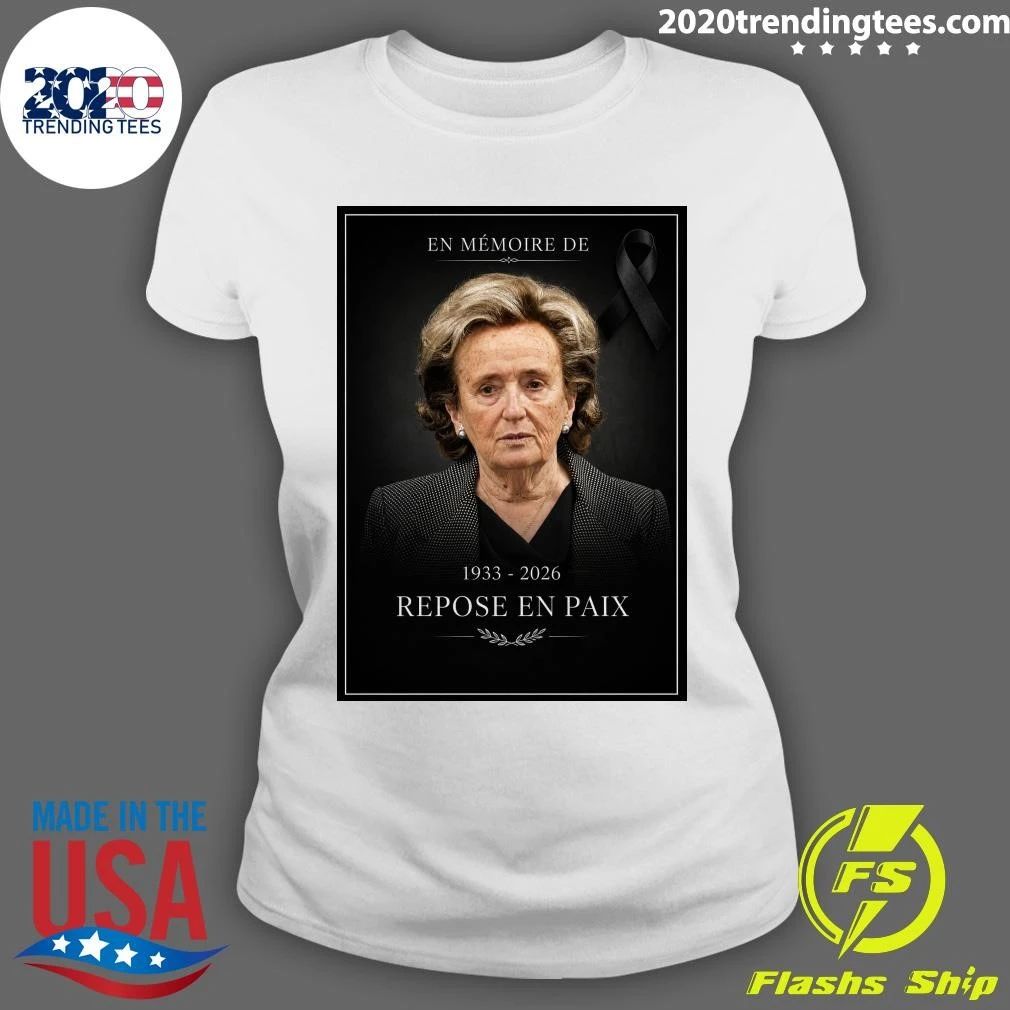 En Mémoire De Bernadette Chirac 1933-2026 Repose En Paix Shirt