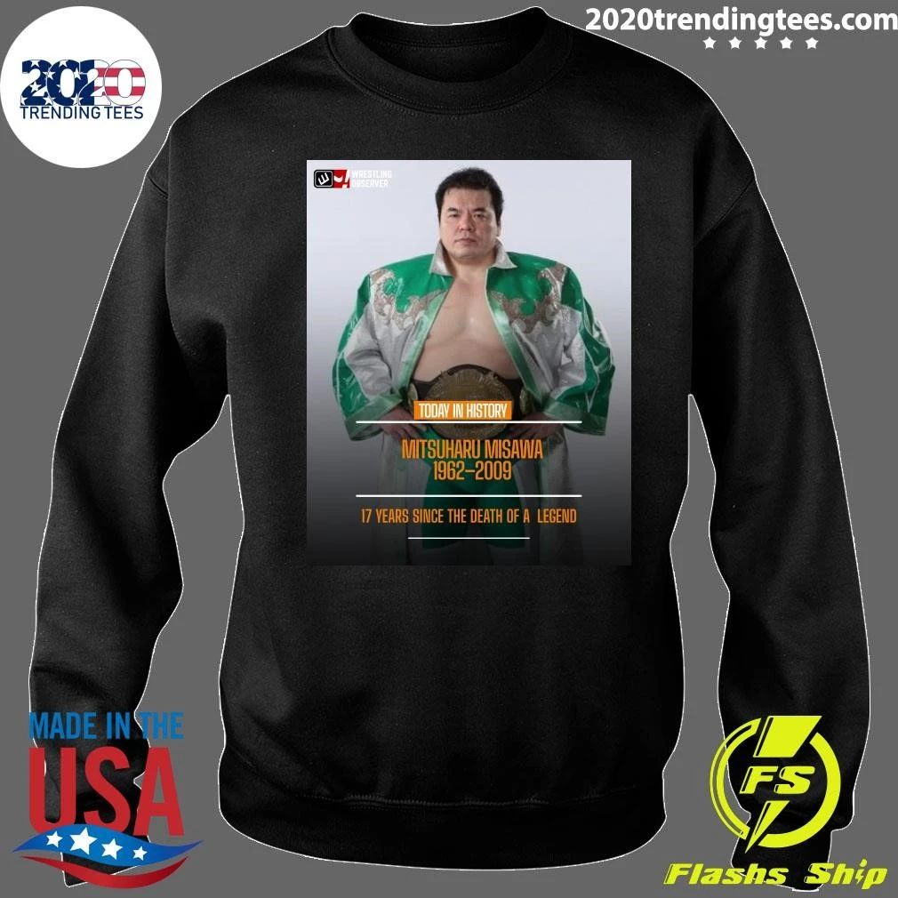 Remembering Mitsuharu Misawa June 18, 1962 – June 13, 2009 Shirt