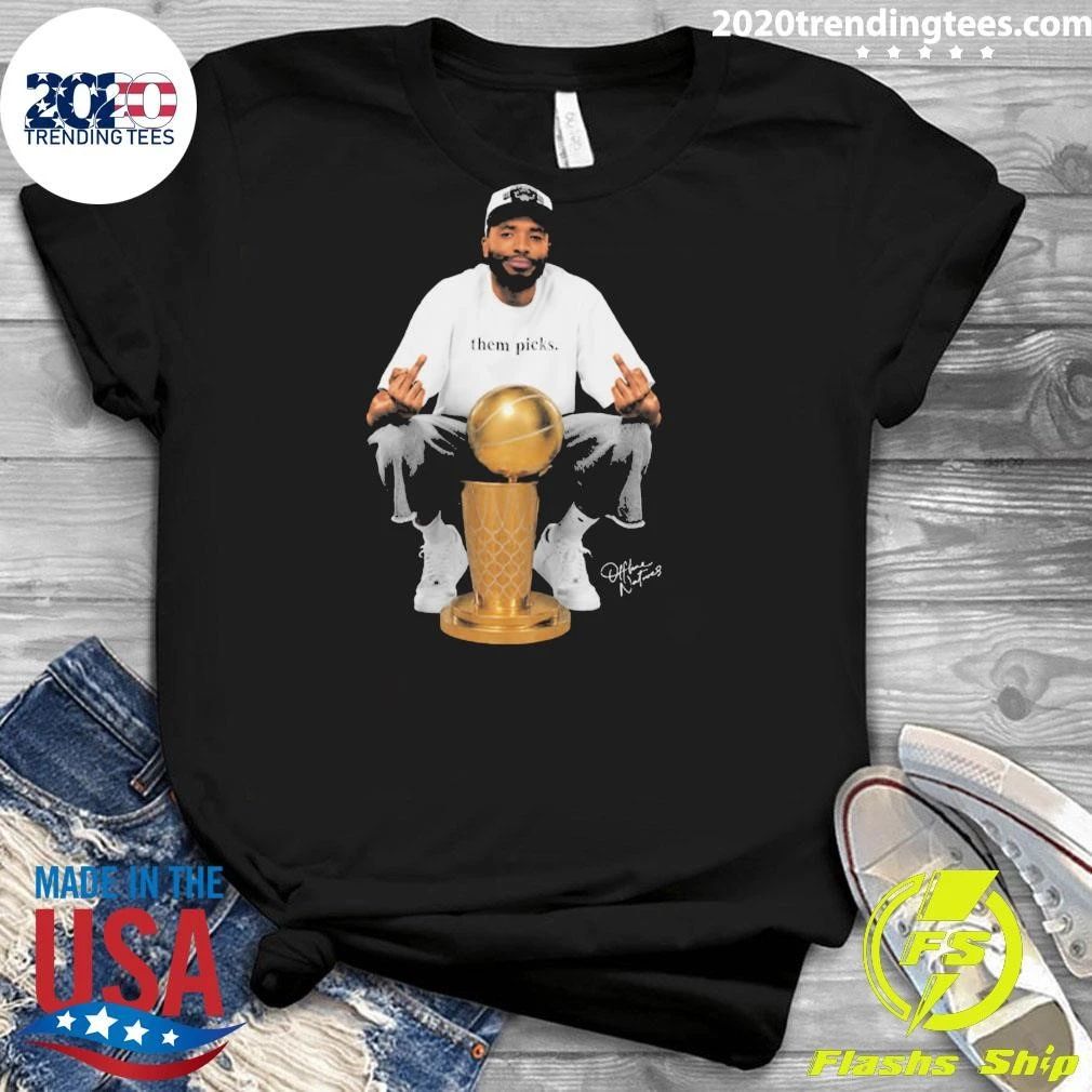 Mikal Bridges Fuck Cup Larry O’brien 2026 Signature Shirt