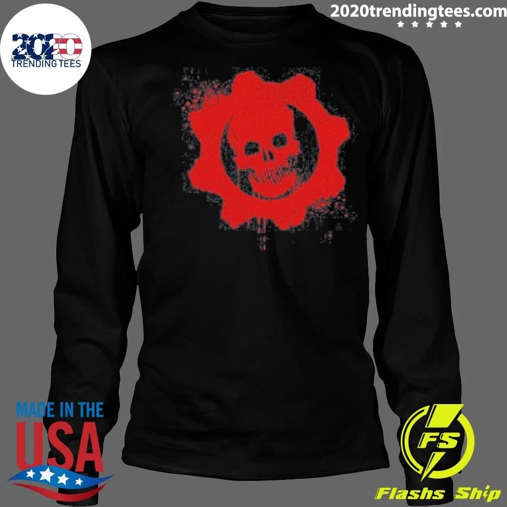 Skull Gears of War Crimson Omen Tee Shirt