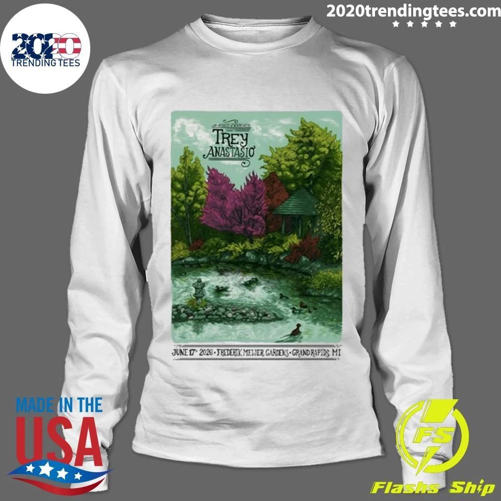 Trey Anastasio In Grand Rapids MI On June 17 2026 Tour Tee Shirt