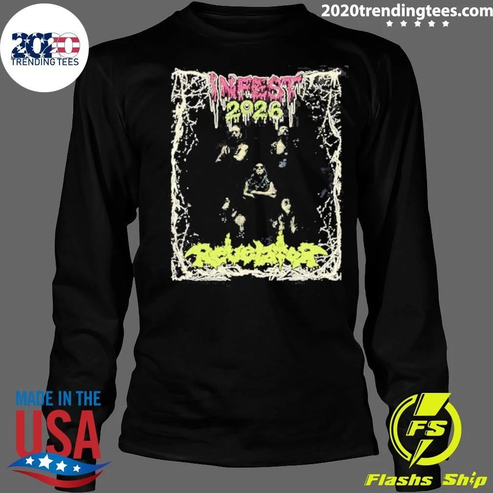 Infest 2026 Revelator Death Metal Shirt
