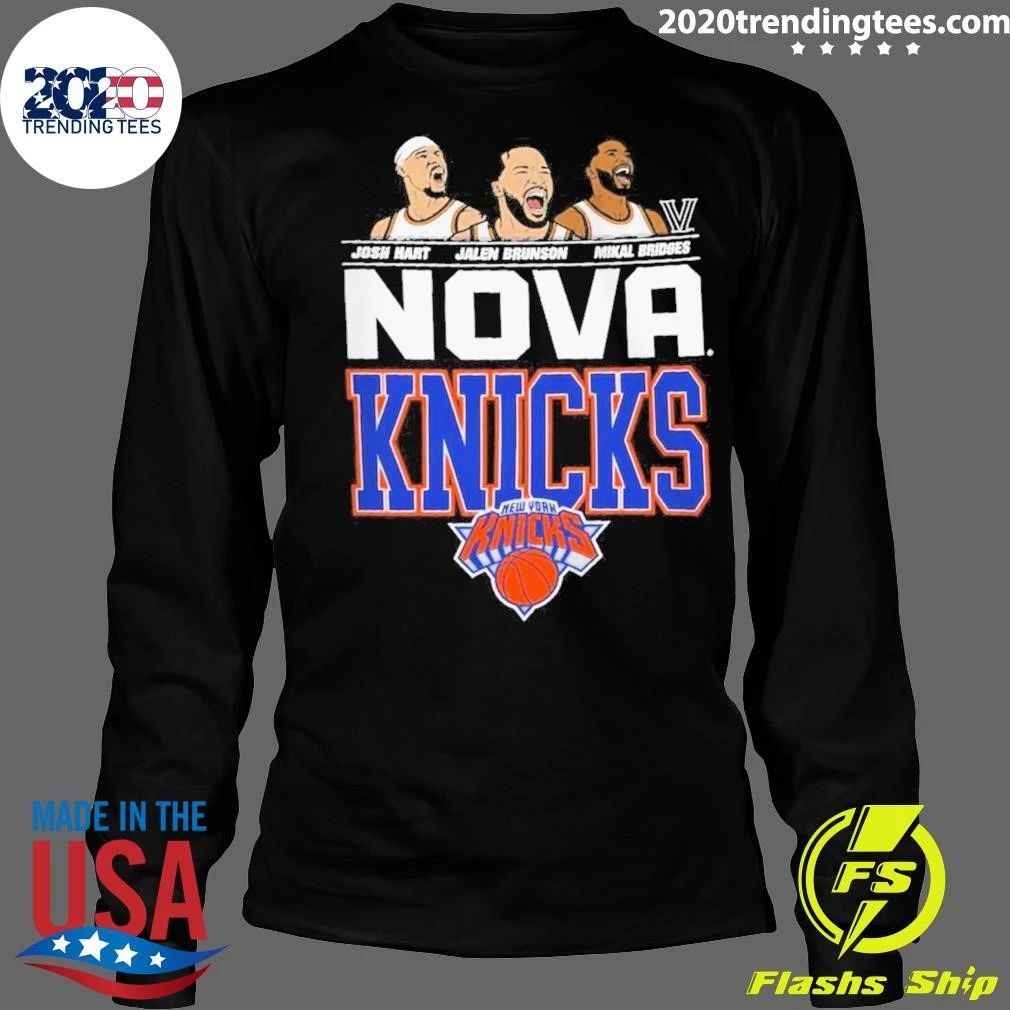 Jalen Brunson, Josh Hart & Mikal Bridges Outerstuff Youth Nova Knicks Shirt