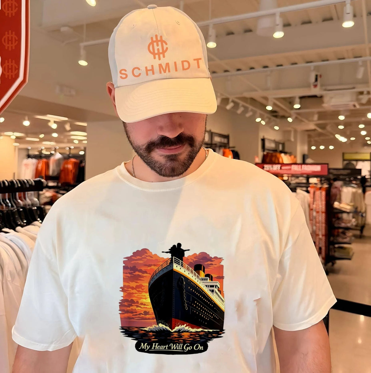 Titanic My Heart Will Go On Sunset Jack and Rose shirt