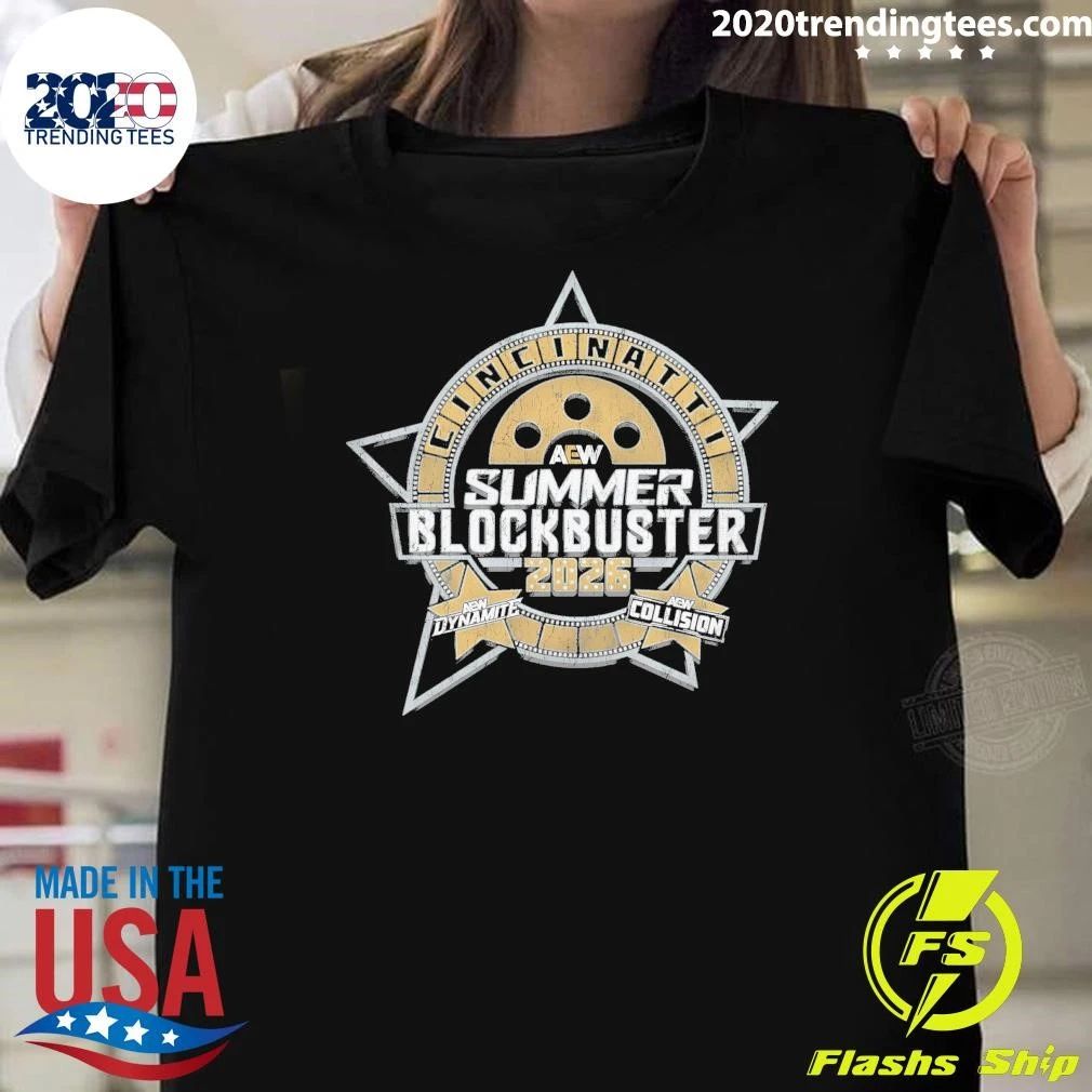 Cincinnati AEW Summer Blockbuster 2026 Event Shirt