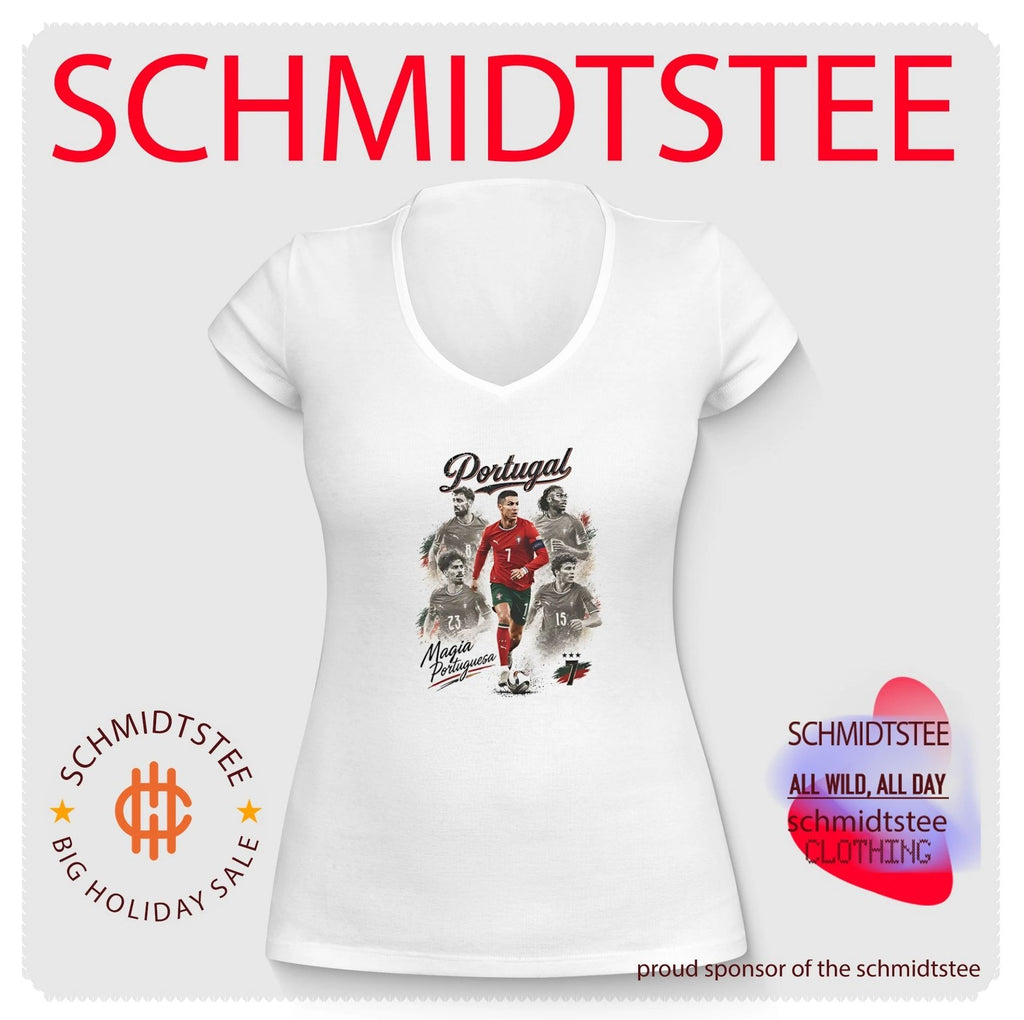 Portugal World Cup Cristiano Ronaldo and teammates graphic shirt