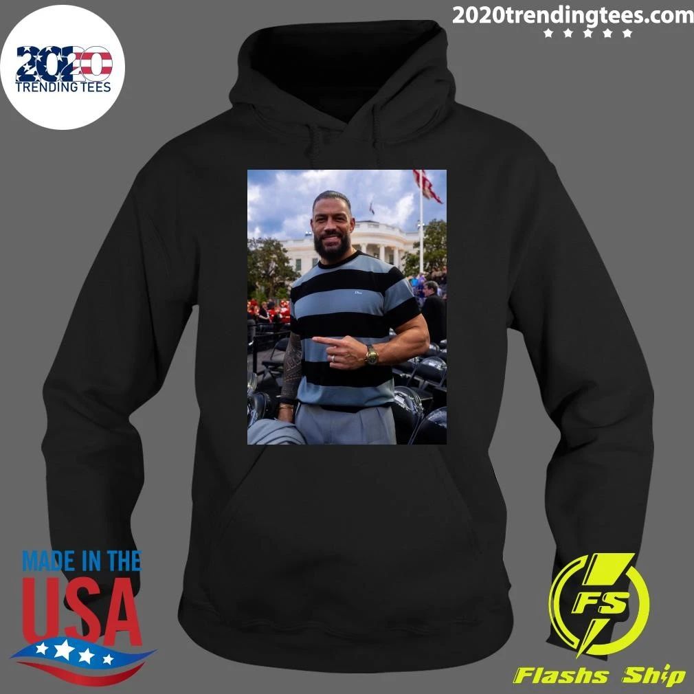 Roman Reigns at the White House for UFC Freedom 250 Shirt