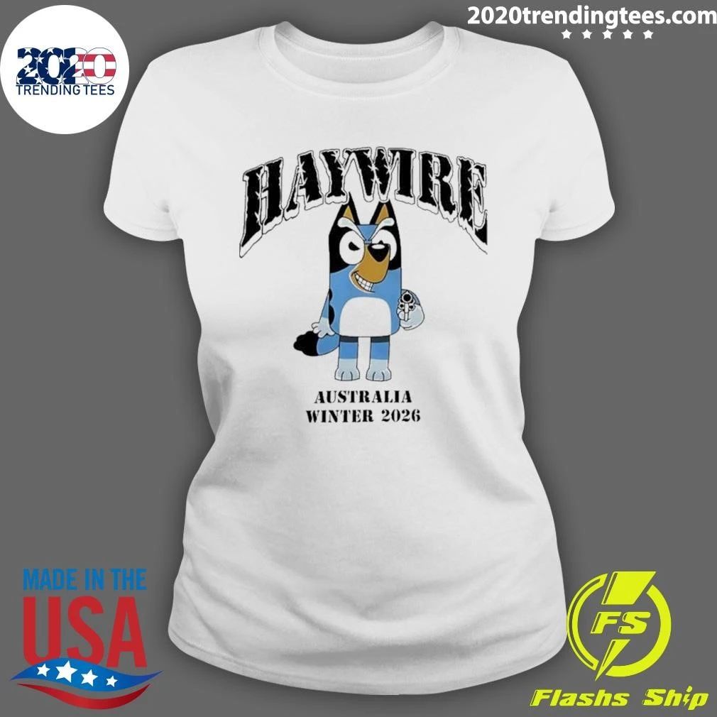 Haywire Australia Winter 2026 Tour Shirt