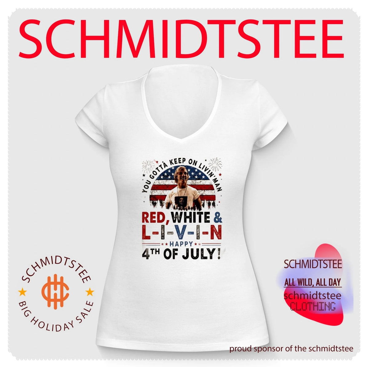 You Gotta Keep On Livin Man 4th Of July Shirt