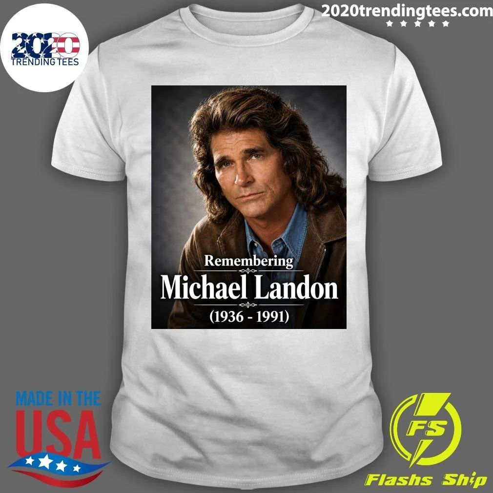 Remembering Michael Landon 1936-1991 Shirt