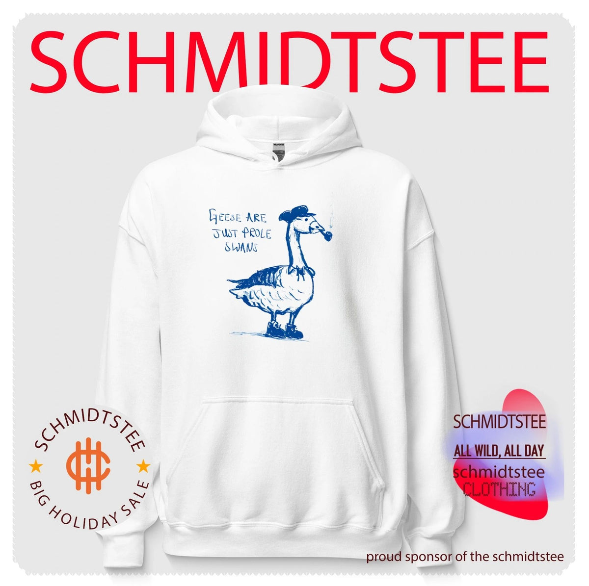 Geese Are Just Prole Swans goose swan proletariat shirt