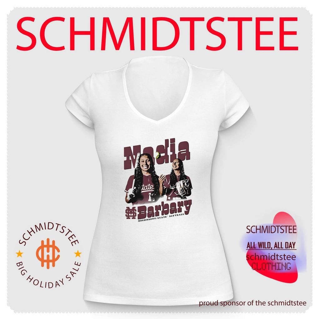 Mississippi State Nadia Barbary portrait vintage shirt