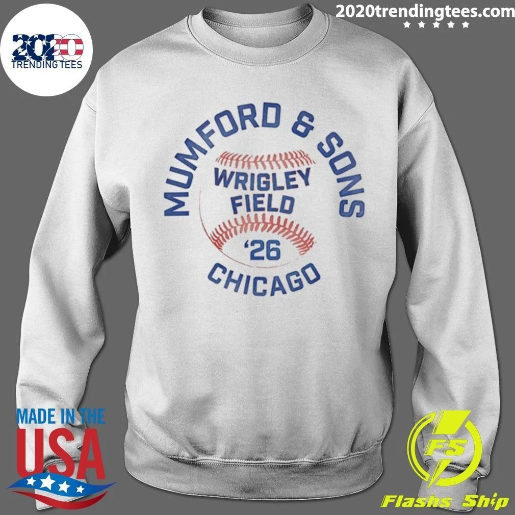 Mumford & Sons Wrigley Field ’26 Chicago IL Tee Shirt