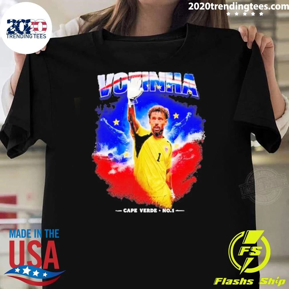 Vozinha Cape Verde National Football Team No 1 Shirt