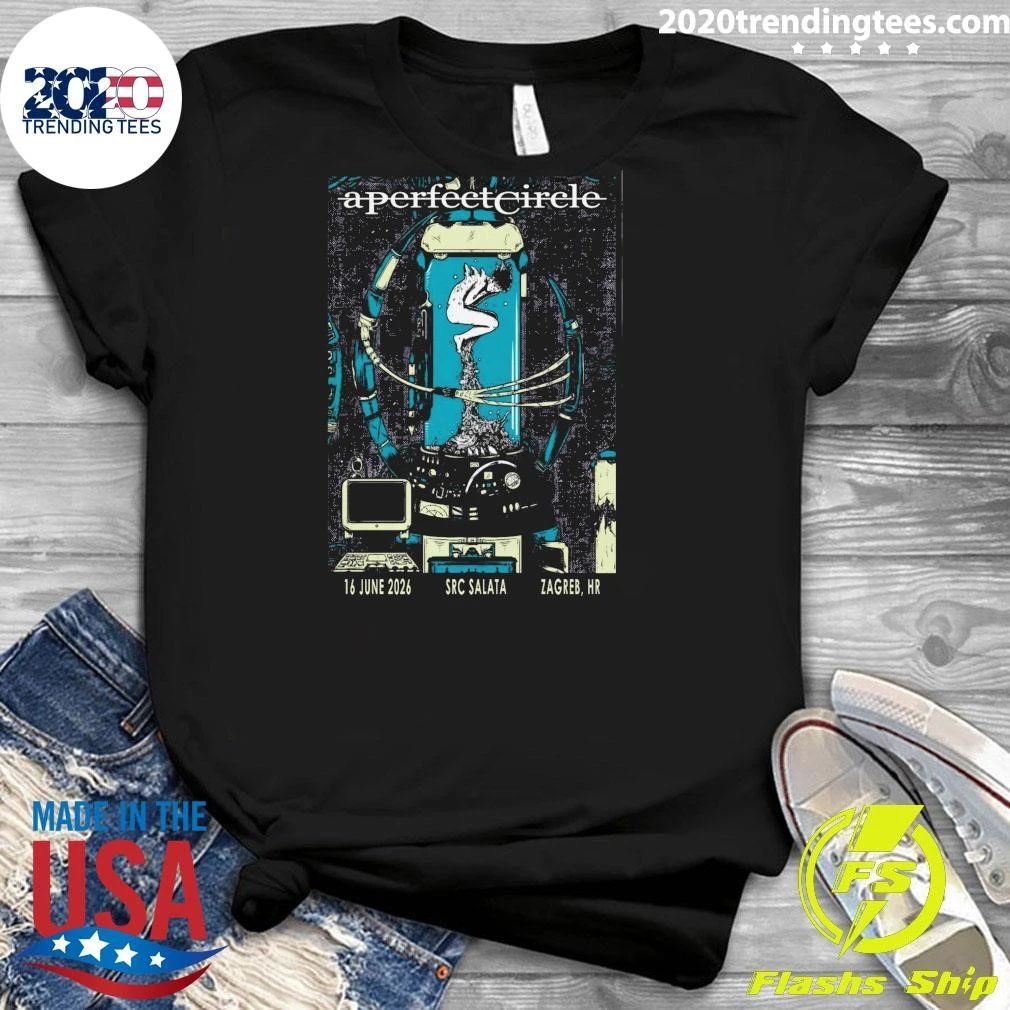 A Perfect Circle Zagreb HR Tour On June 16 2026 Shirt