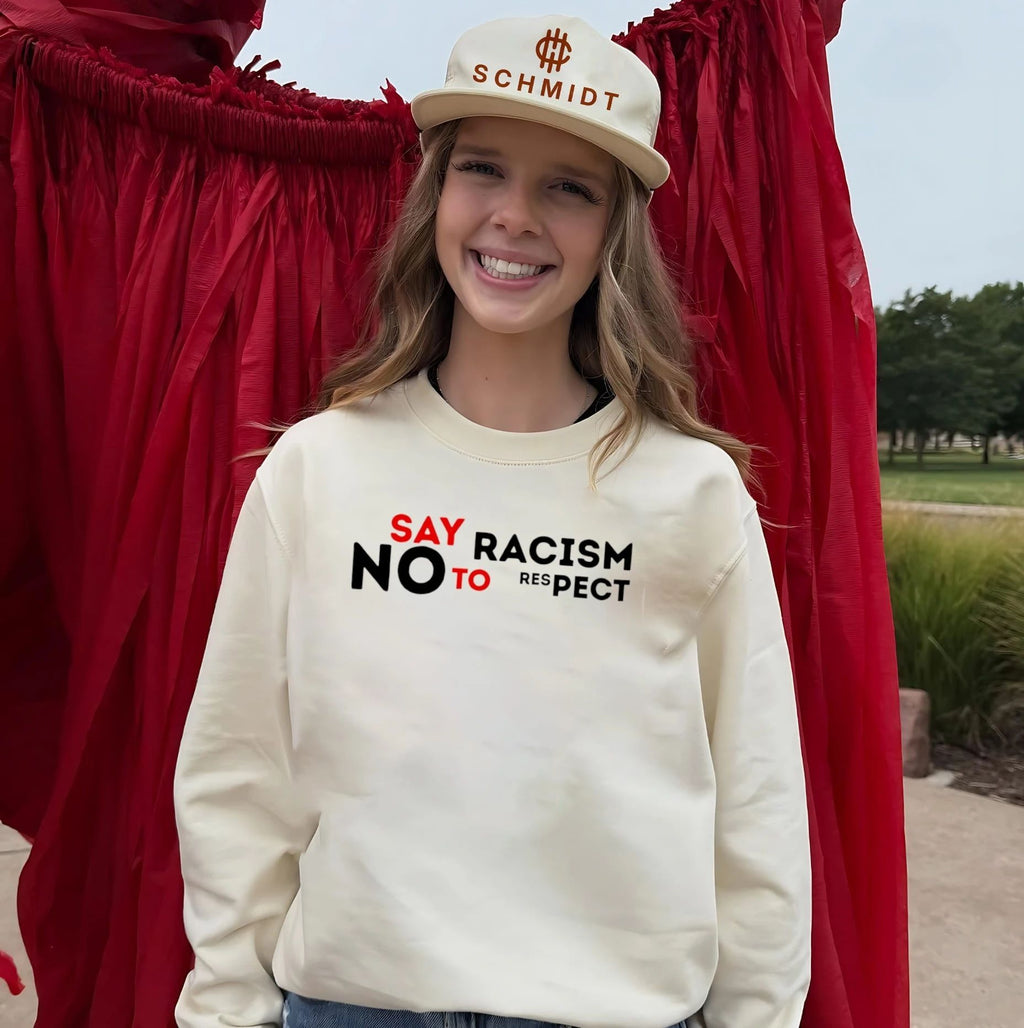 Say racism no to respect shirt