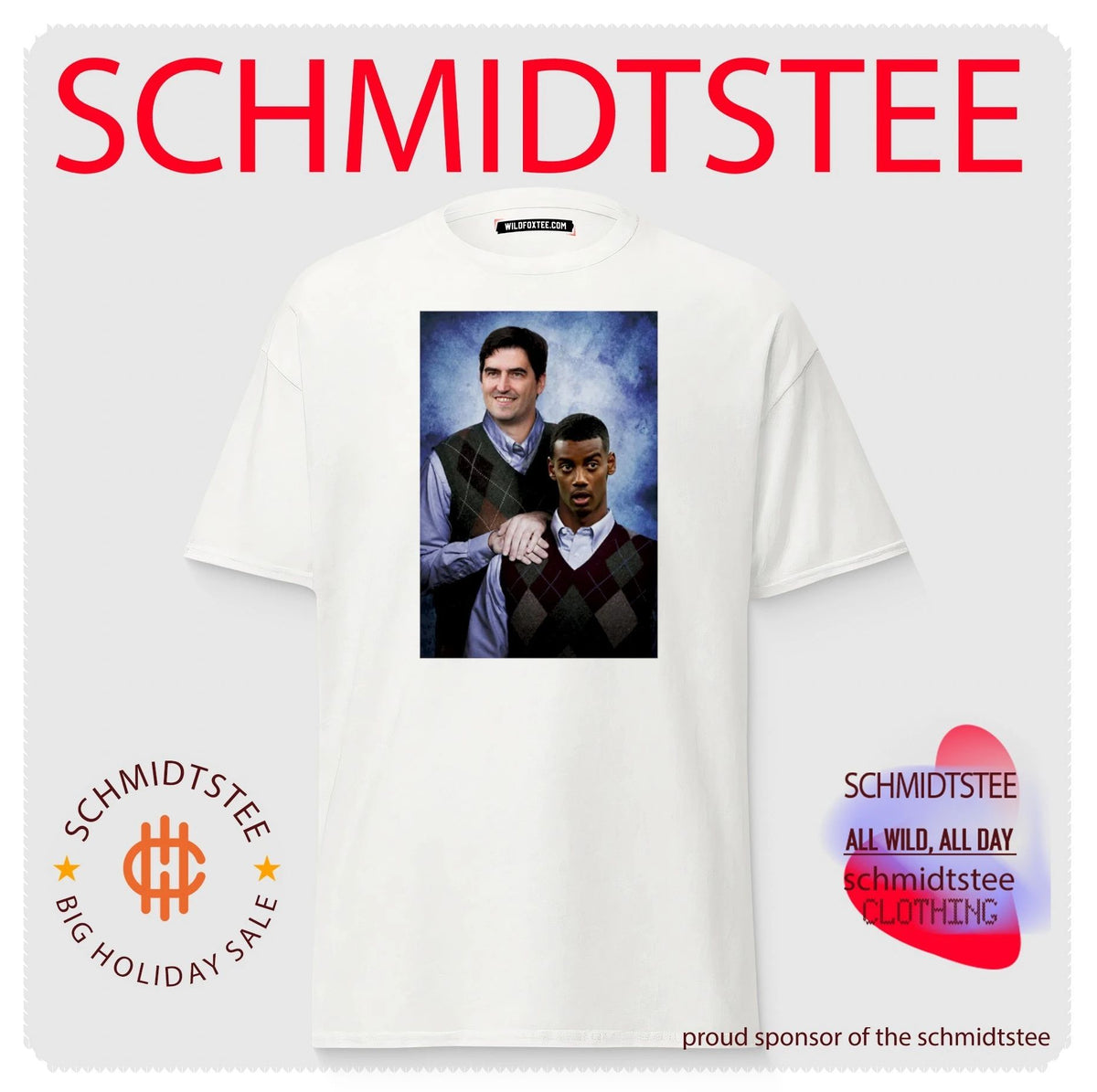 Andoni Iraola and Alexander Isak Liverpool Step Brothers shirt