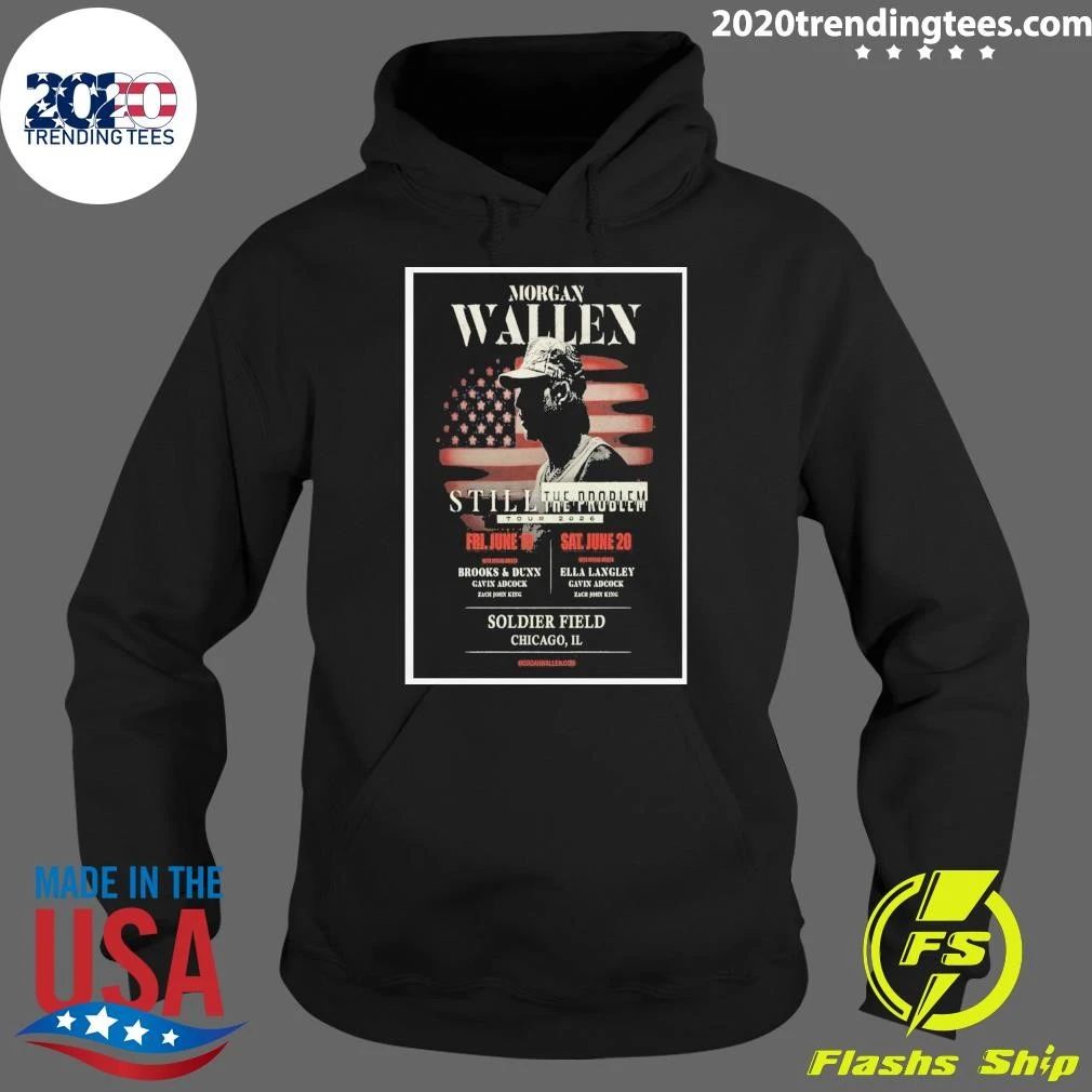 Morgan Wallen June 19- 20, 2026 Soldier Field, Chicago, IL Shirt
