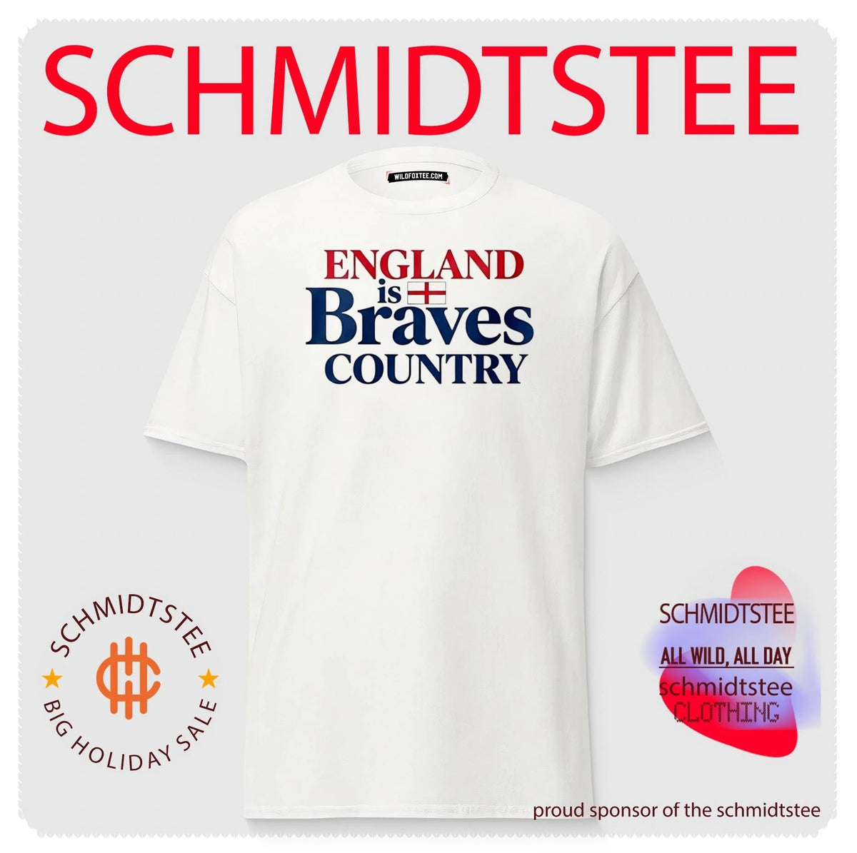 2026 England Is Braves Country Shirt