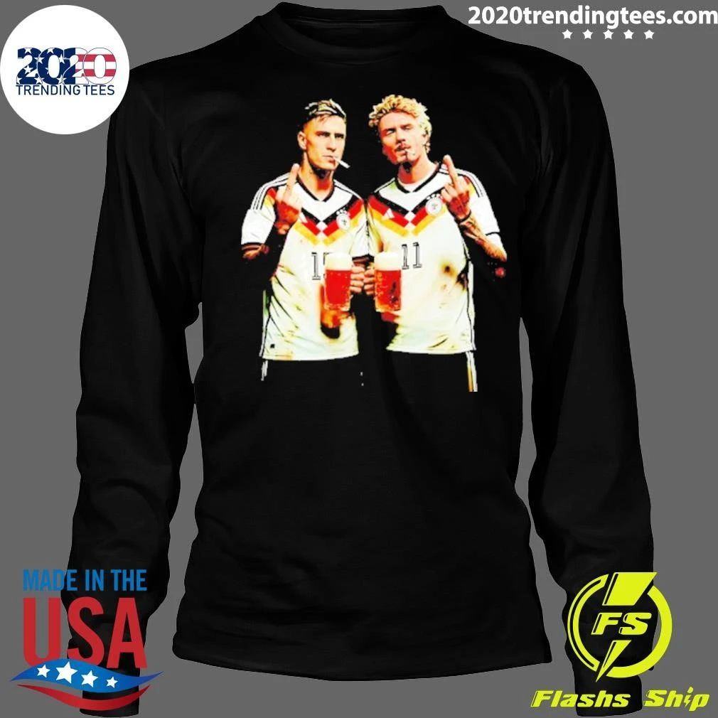 German Football The Middle Finger Gesture 2 Shirt