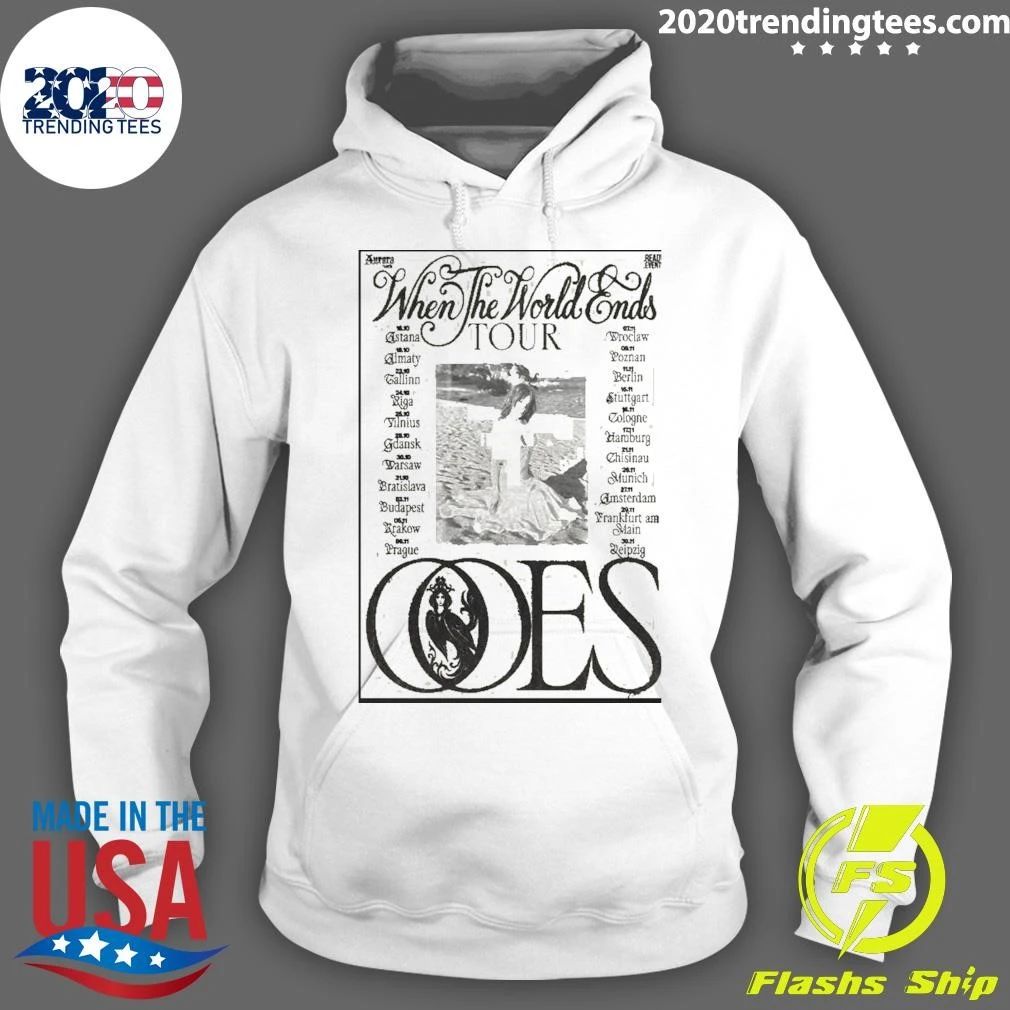 Ooes World Tour 2026 Poster Shirt