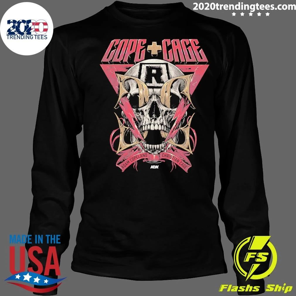 Skull Adam Copeland & Christian Cope Cage Revival Shirt
