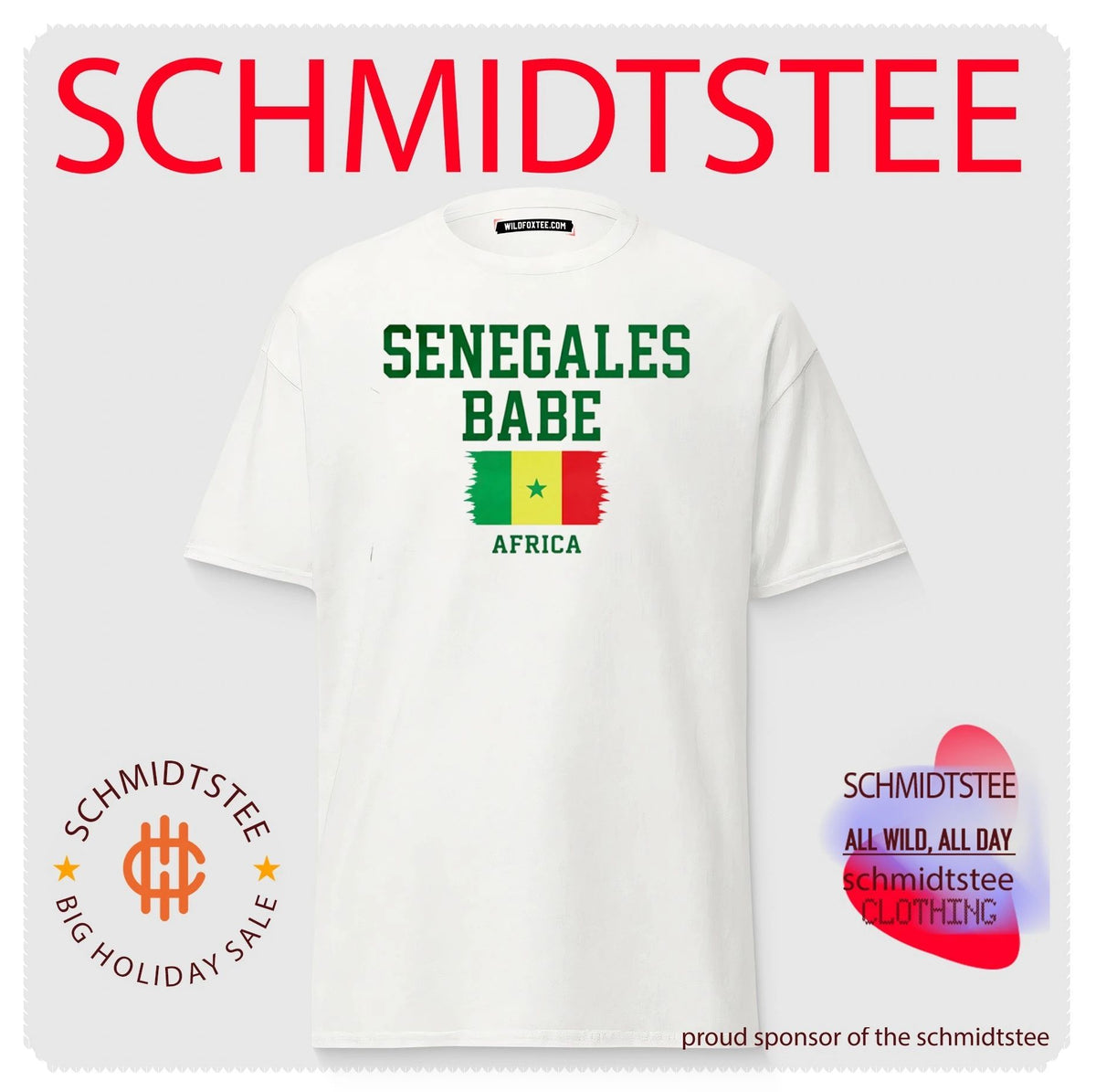Senegalese Babe Africa flag Heritage shirt