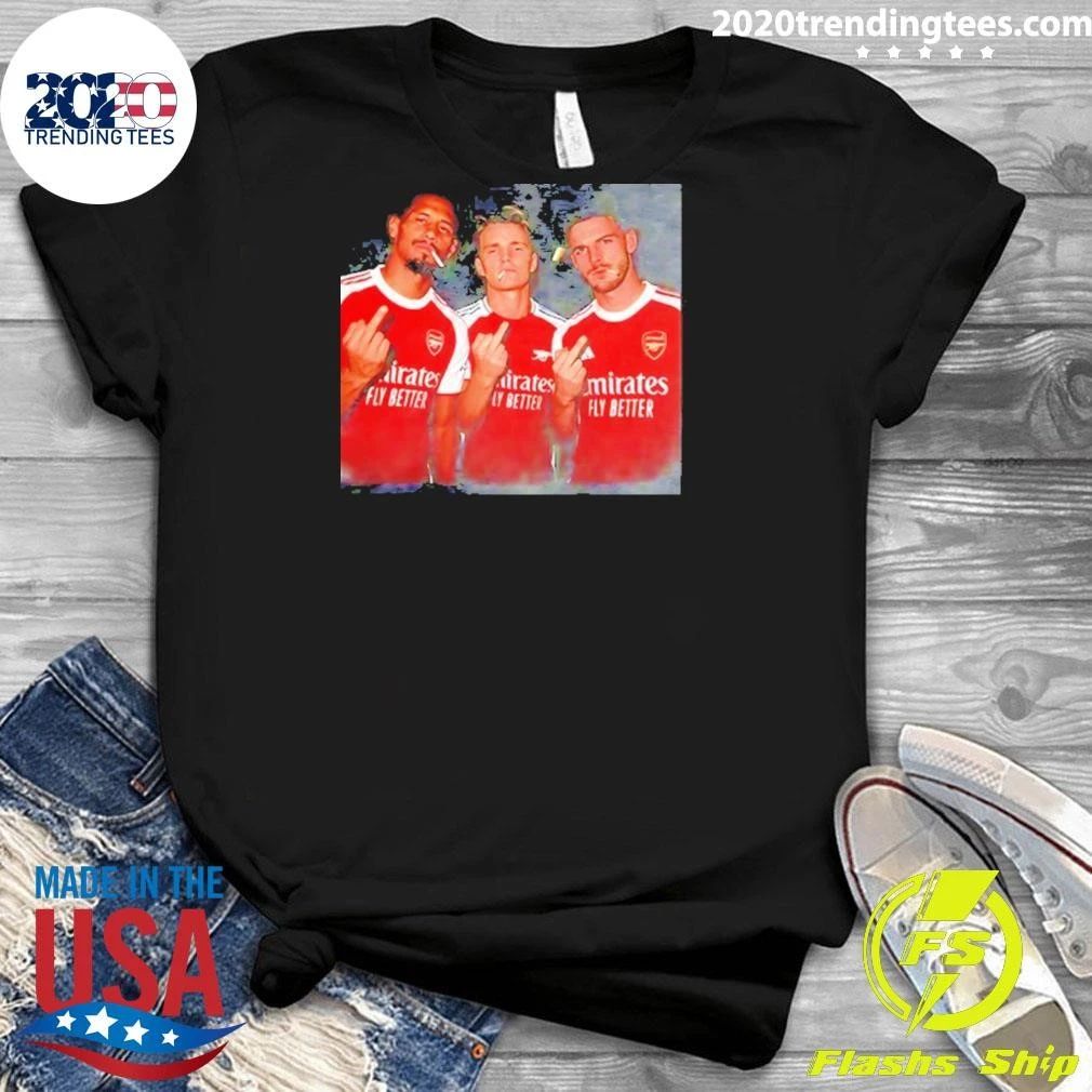 Arsenal Soccer The Middle Finger Gesture 8 Shirt