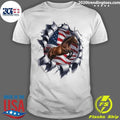 Horse with USA Flag Shirt