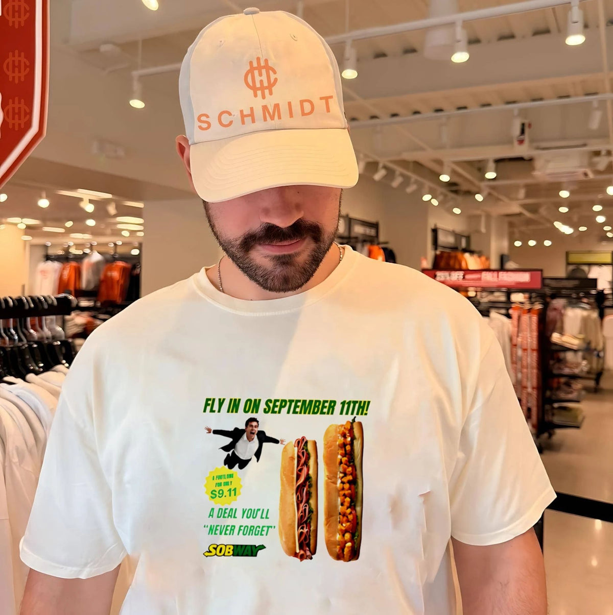 Fly in on September 11th Sobway A Deal You Will Never Forget shirt