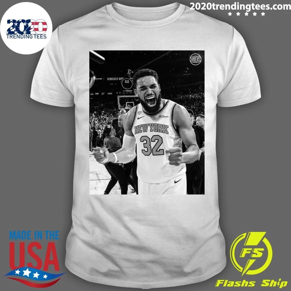 Karl-Anthony Towns Knicks Nation Loud and Proud New York Basketball Shirt