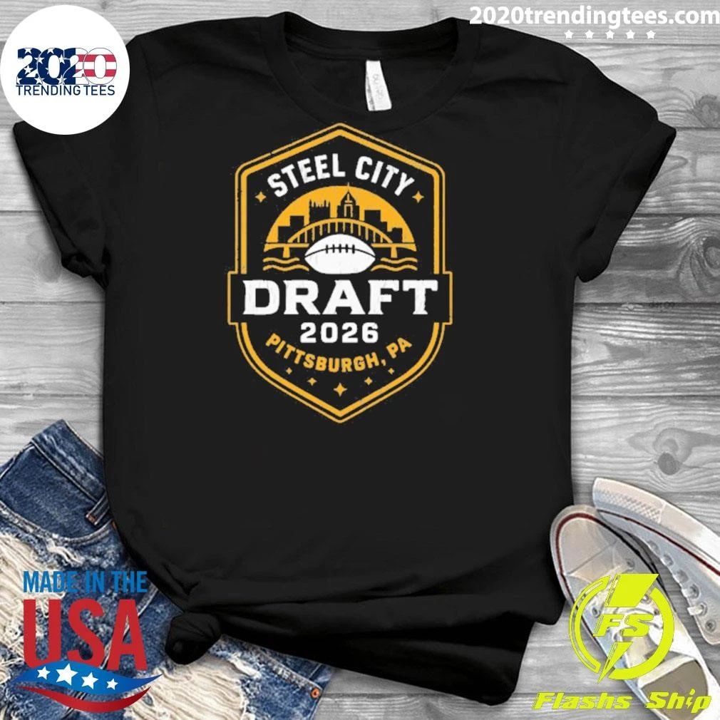 Steel City Draft 2026 x Pittsburgh Football Shirt