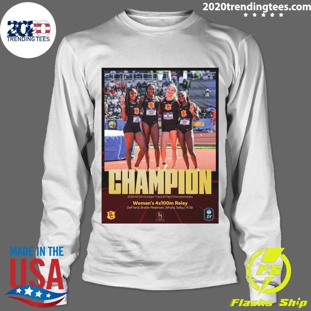 Champion 2026 NCAA Outdoor Track & Field Championships Women’s 4x100m Relay Shirt