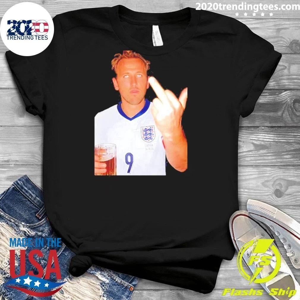 England Football The Middle Finger Gesture 6 Shirt
