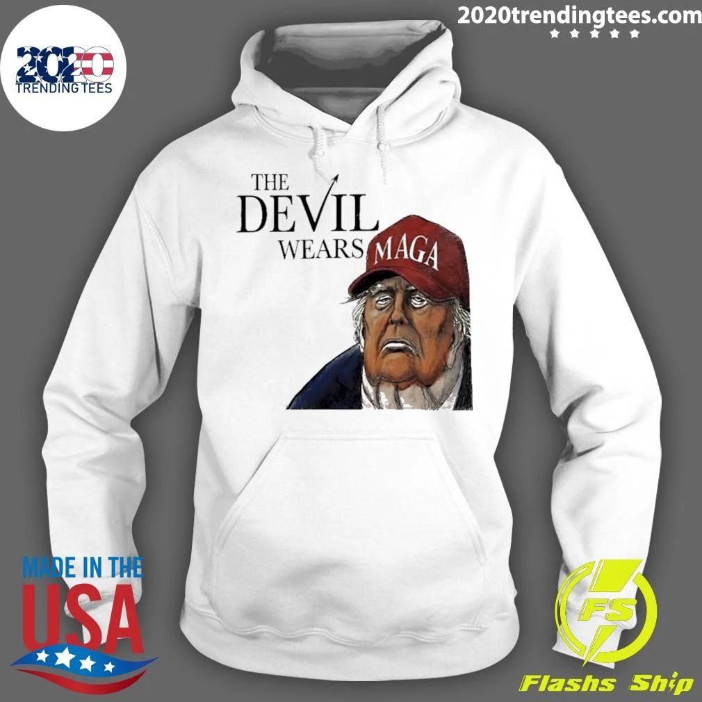 Trump The Devil Wears Maga Shirt