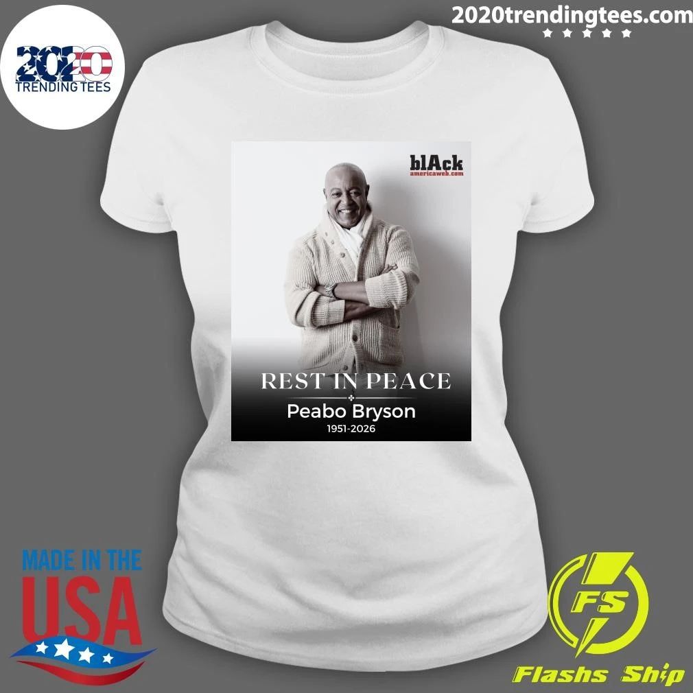 Peabo Bryson, the acclaimed singer-songwriter known for Beauty and the Beast and A Whole New World, has passed away at the age of 75 Shirt