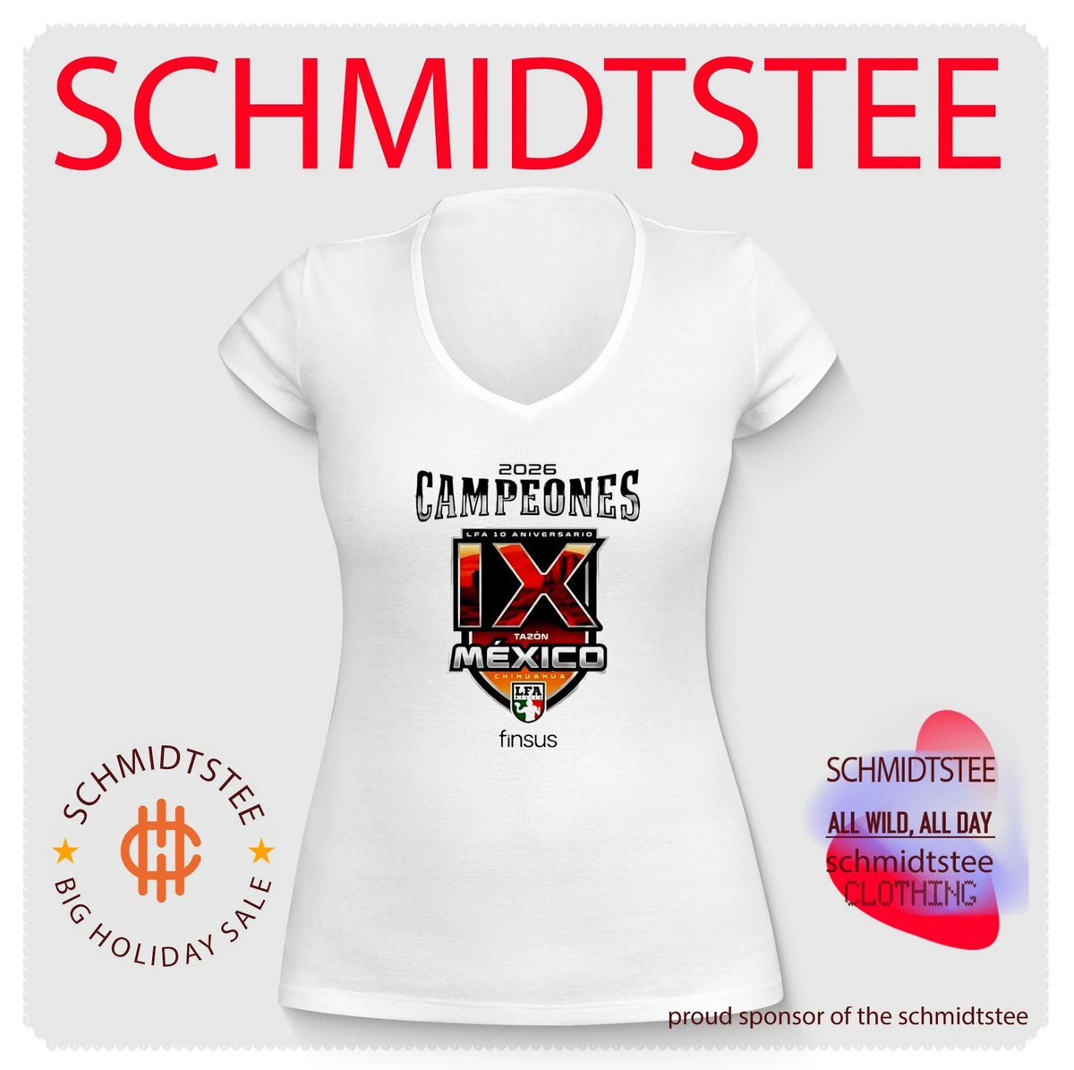 Caudillos de Chihuahua Campeones del Tazón México IX 2026 Playera Conmemo shirt