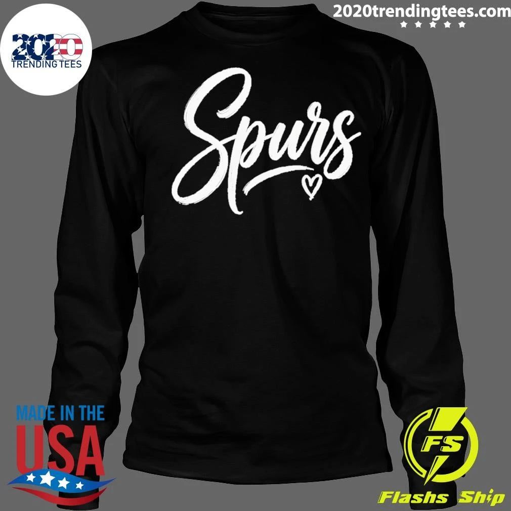 San Antonio Basketball Spurs Design Heart Shirt
