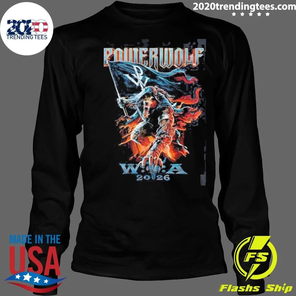 Powerwolf Wacken Open Air Wacken Germany 1 August 2026 Shirt