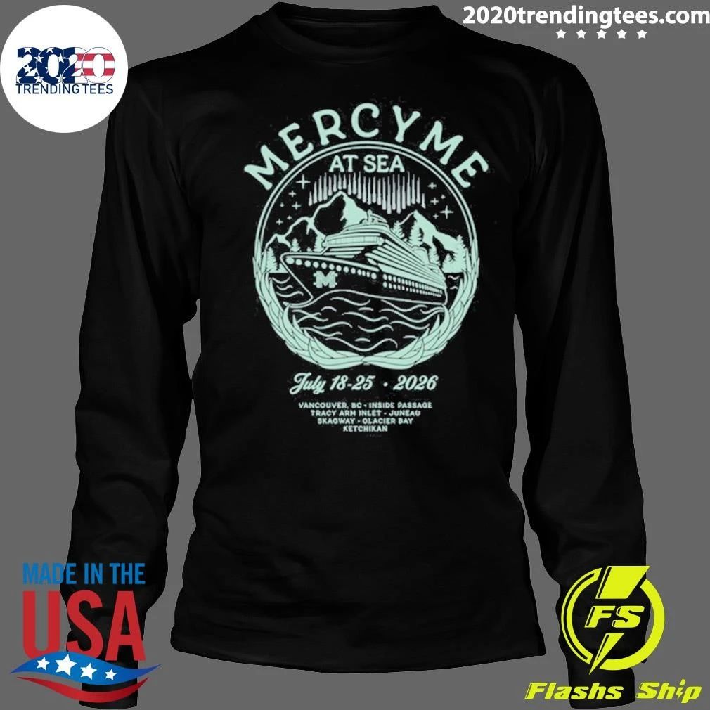 MercyMe At Sea July 18-25. 2026 Cruise Shirt