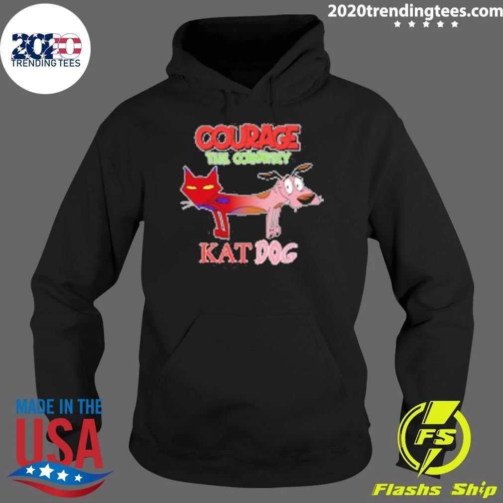 Courage The Cowardly Kat Dog Shirt