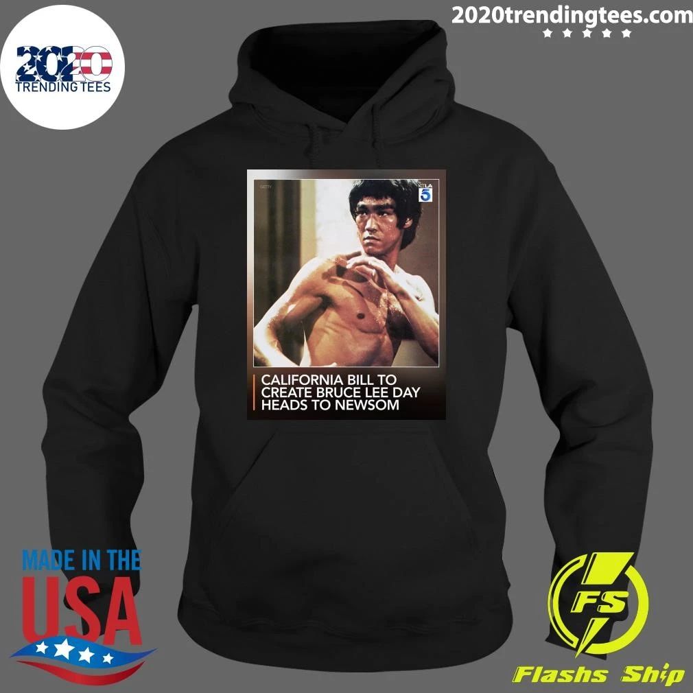 California Bill To Create Bruce Lee Day Heads To Newsom Shirt