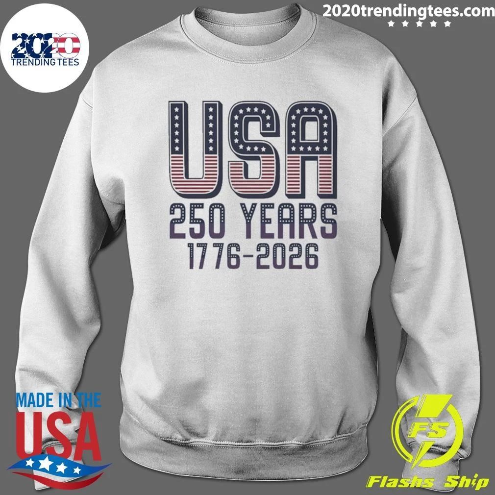 Patriotic Semiquincentennial Anniversary USA 250 Years 1776-2026 Shirt