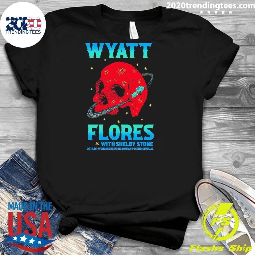 Wyatt Flores In Birmingham AL On June 14 2026 Tour Shirt