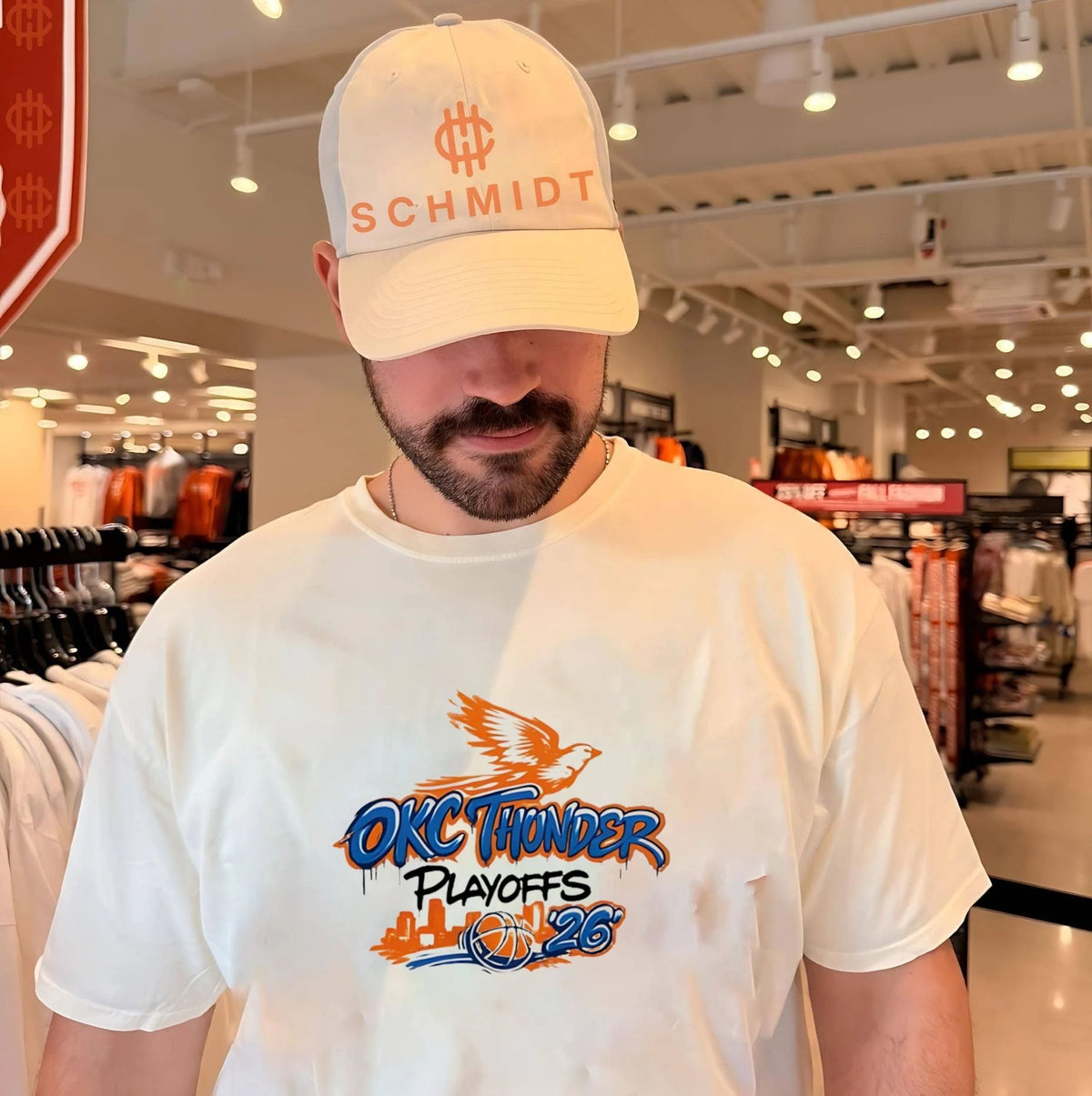 OKC Thunder Playoffs 26 Distressed Basketball shirt