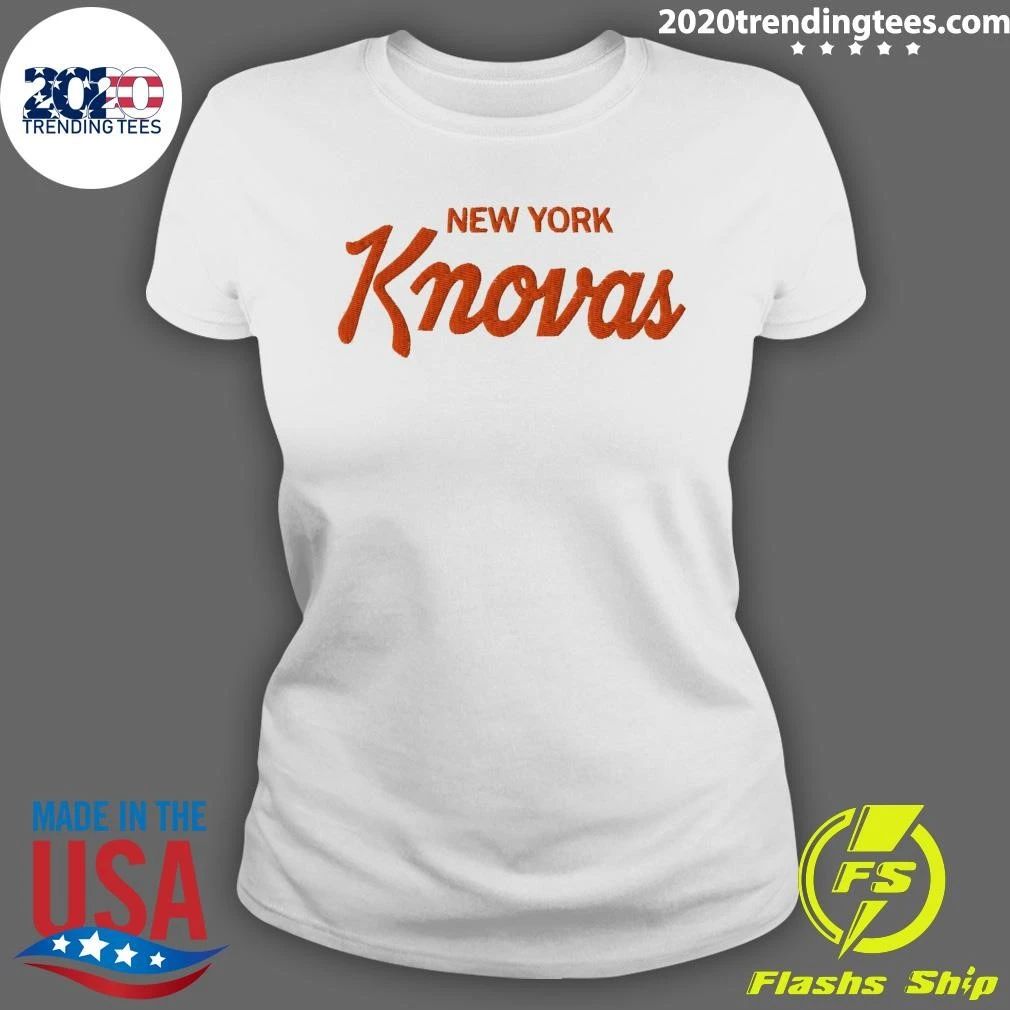 New York Knovas 2026 Shirt