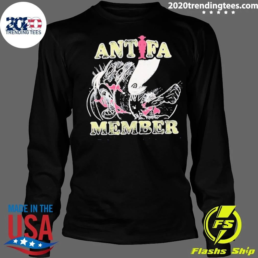 Antifa Member Graphic Vintage Shirt
