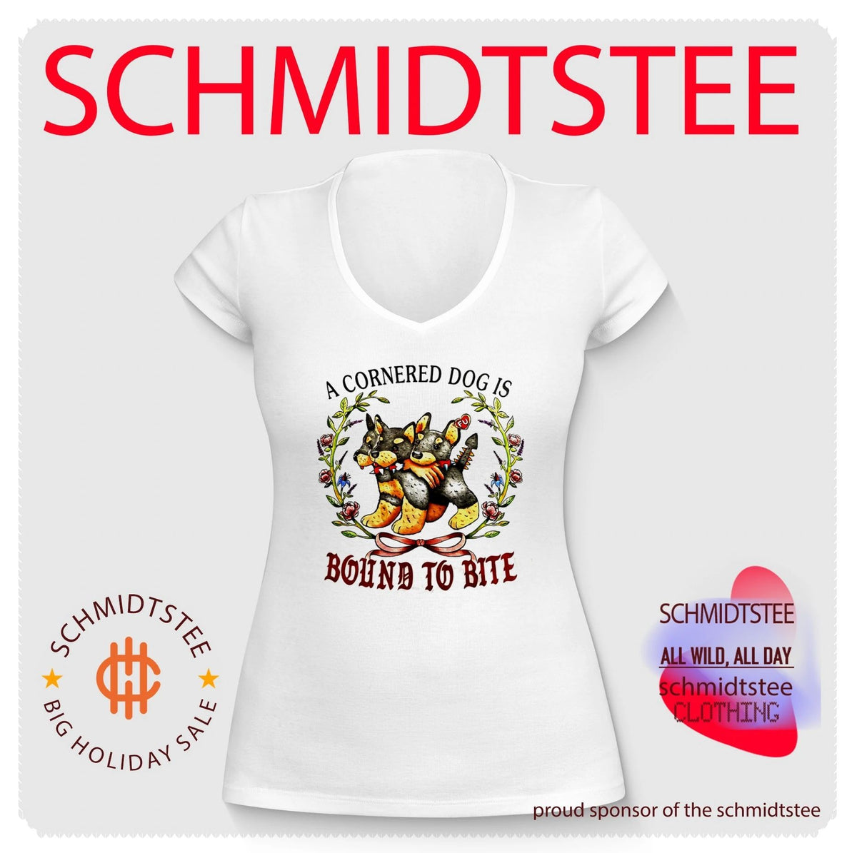 A Cornered Dog Is Bound to Bite Cerberus shirt