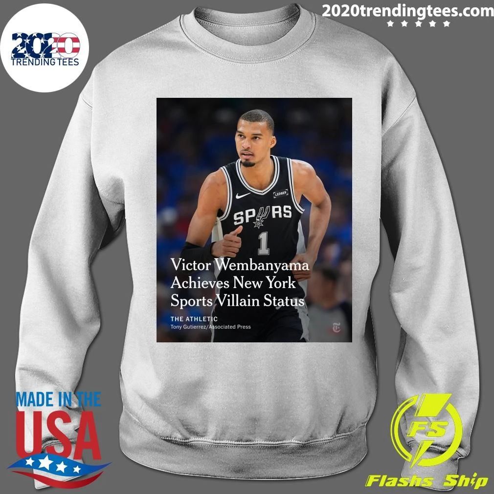 Victor Wembanyama Achieves New York Sports Villain Status Shirt